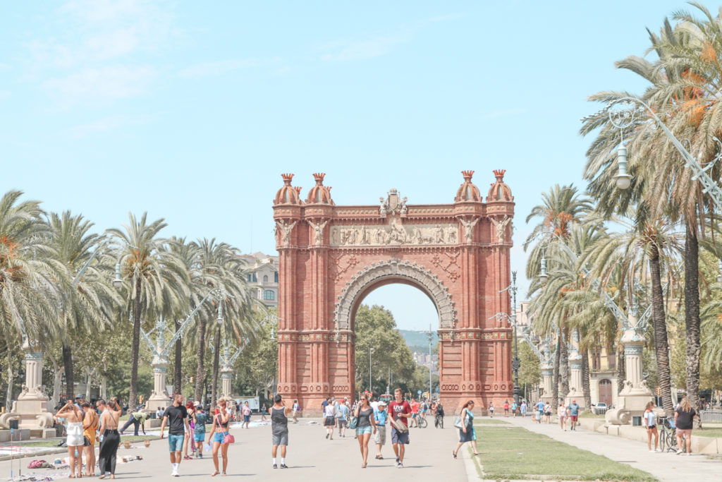 City Guide Barcelone Arc de Triomf Espagne