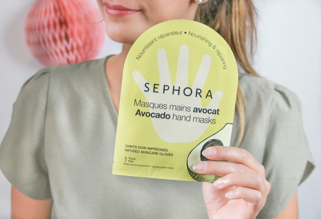 Masque pour les mains à l'avocat Sephora